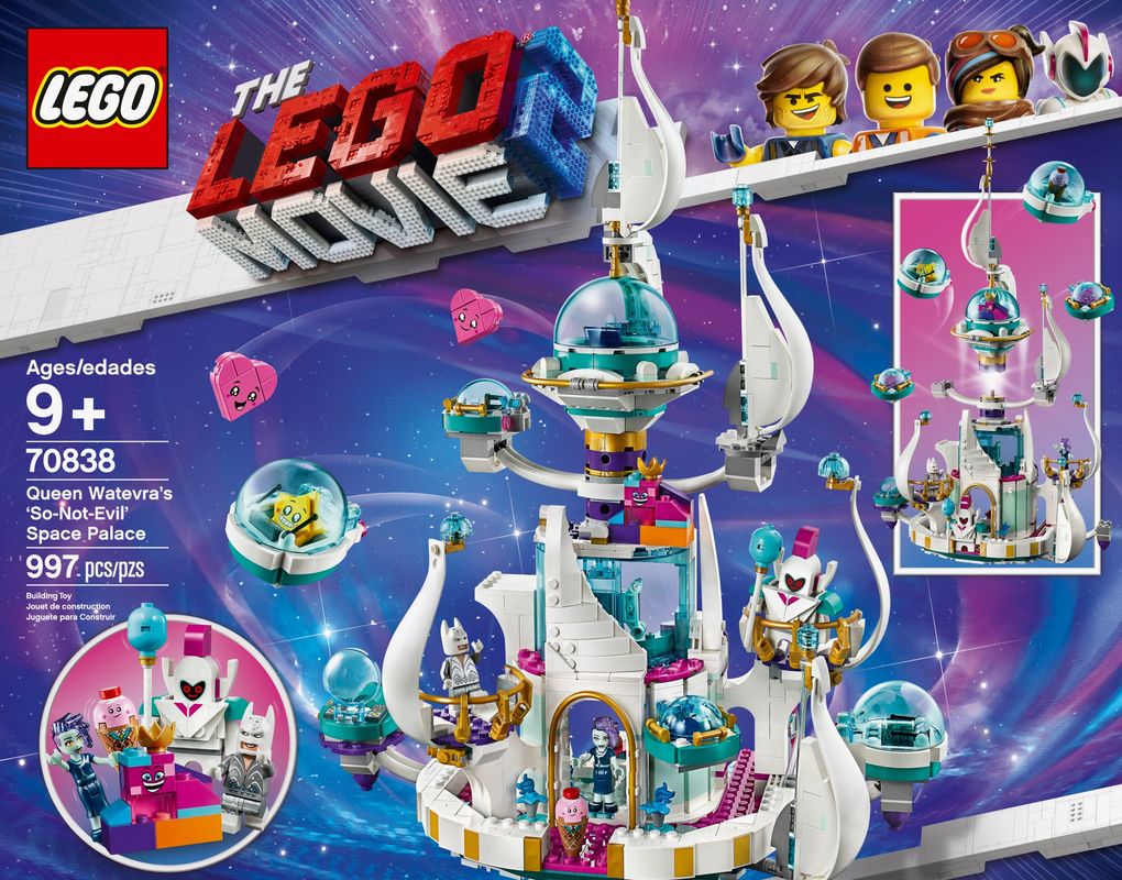 LEGO® THE LEGO® MOVIE 2™ 70838 Queen Watevra's ‘So-Not-Evil' Space Palace