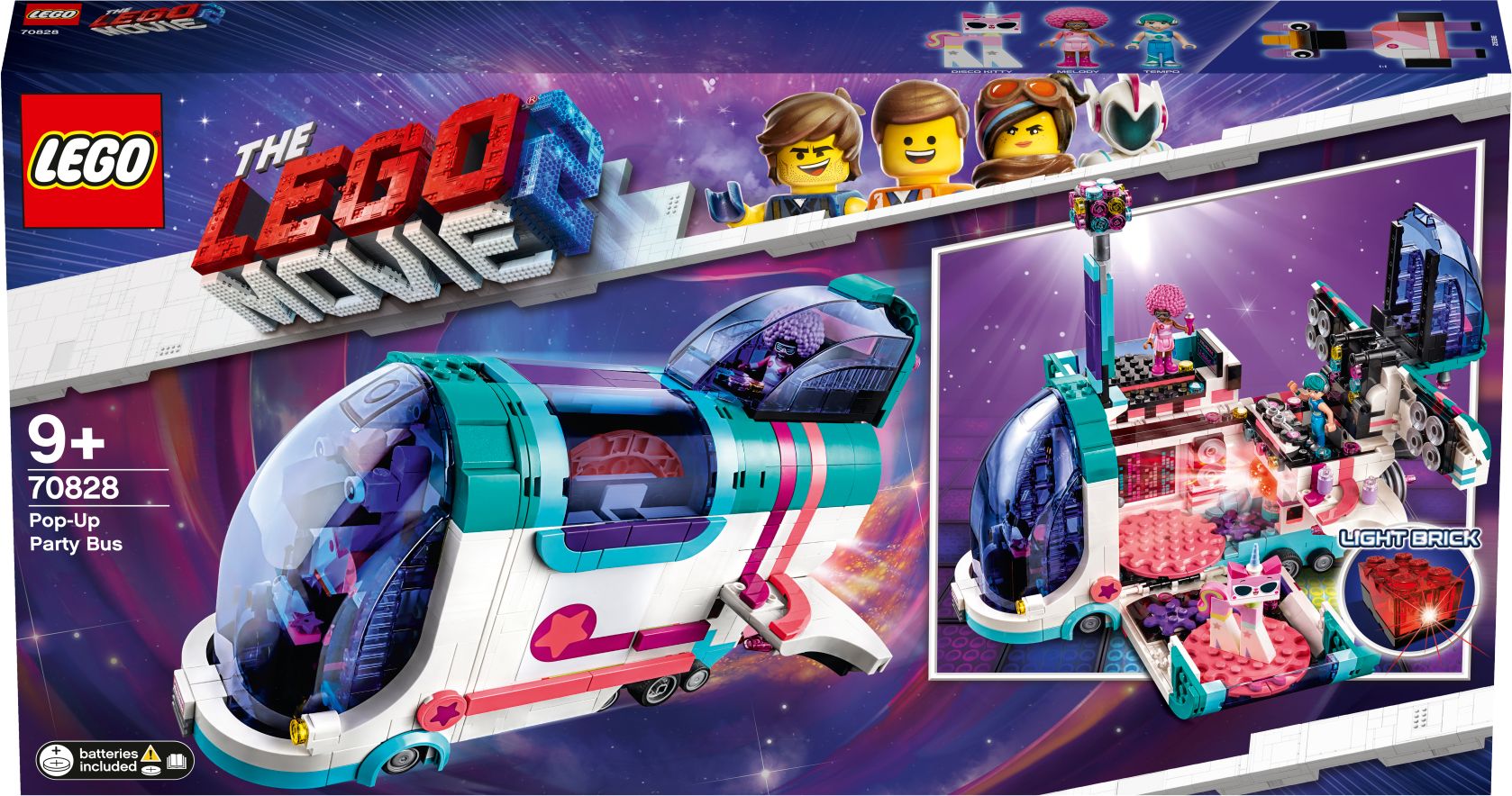 LEGO® THE LEGO® MOVIE 2™ 70828 Pop-Up Party Bus